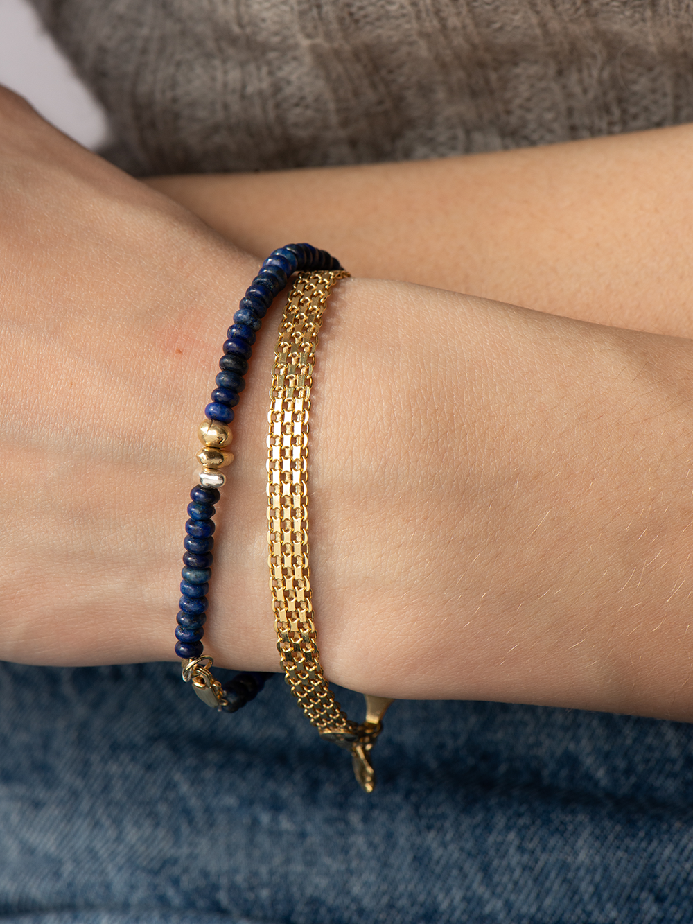 Sky | Gold Plated Silver