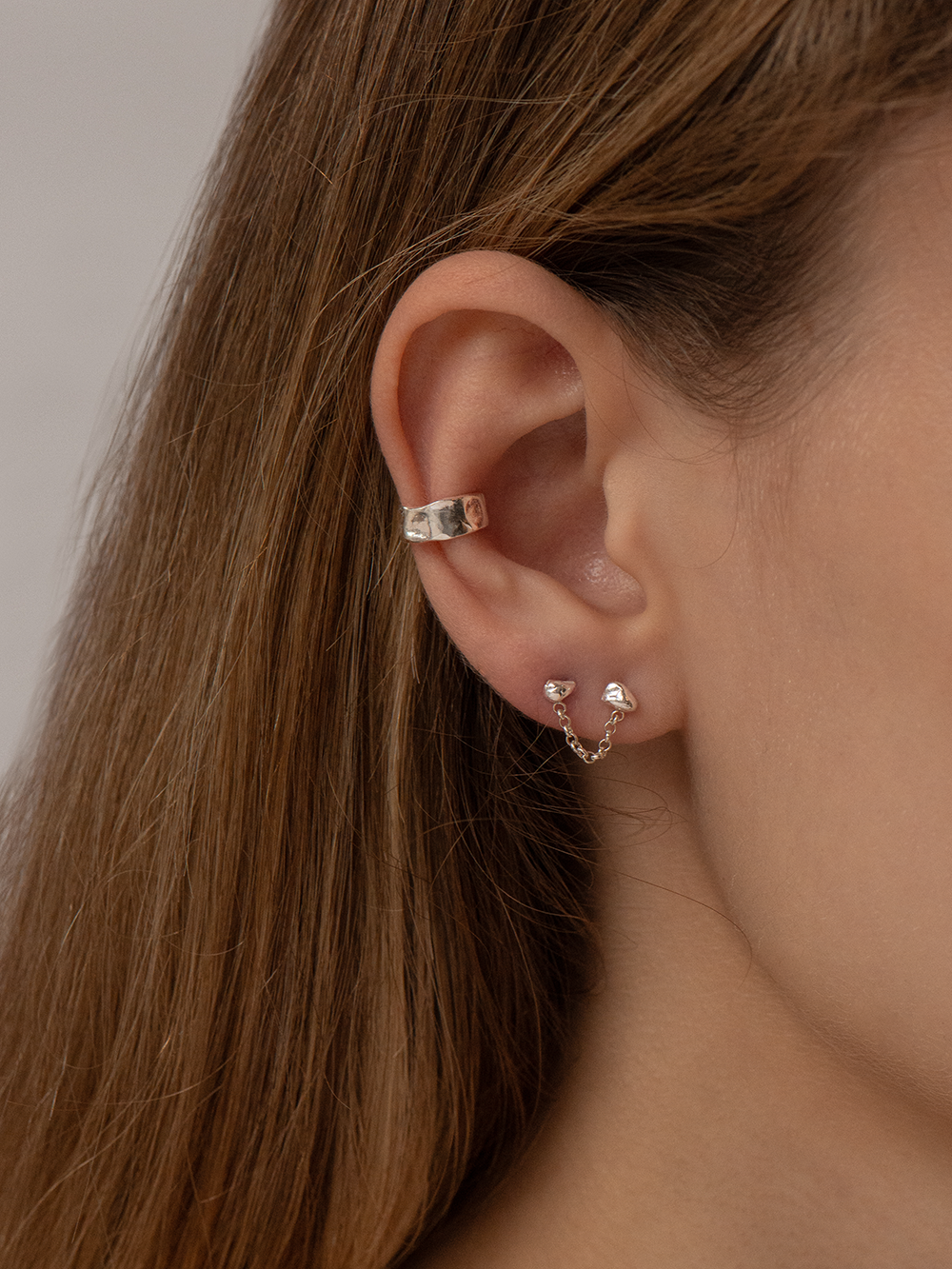 Raw double chain | 925 Sterling Silver