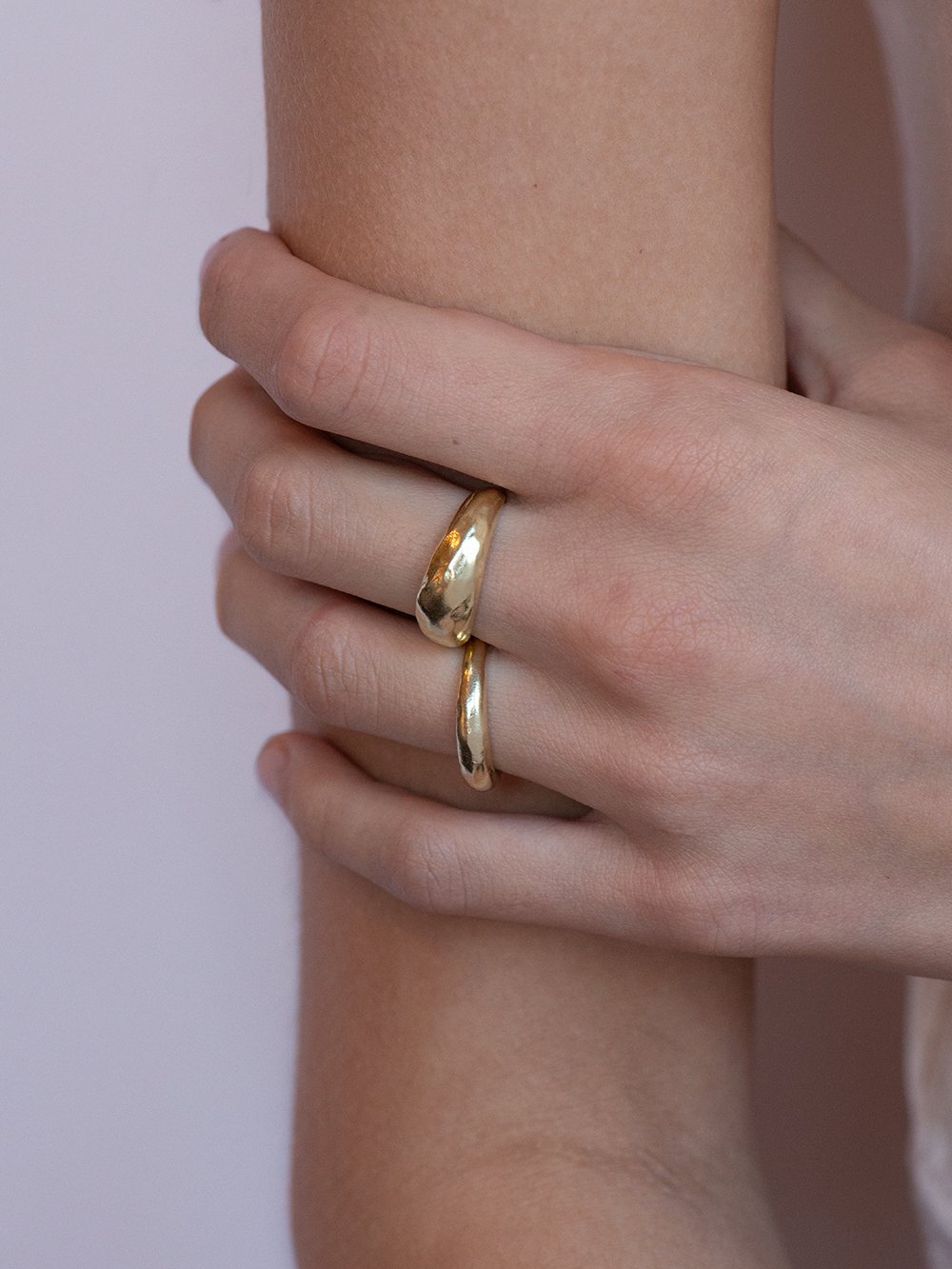 Stones | Gold Plated Silver