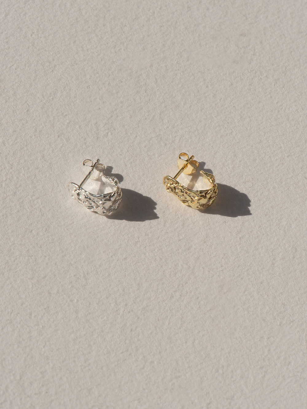Stormy | Gold Plated Silver