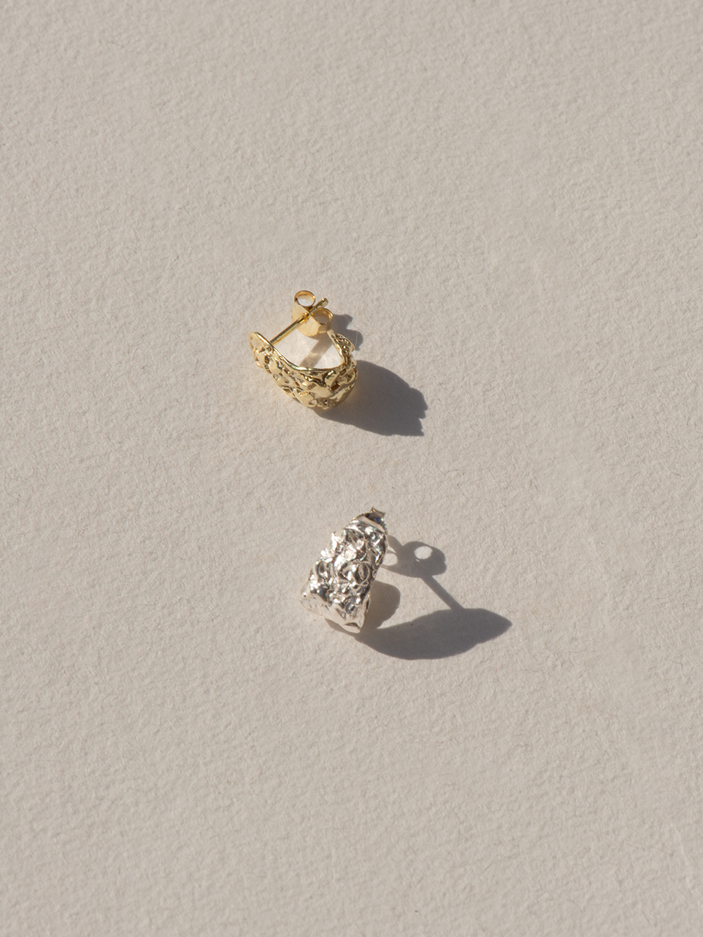 Stormy | Gold Plated Silver
