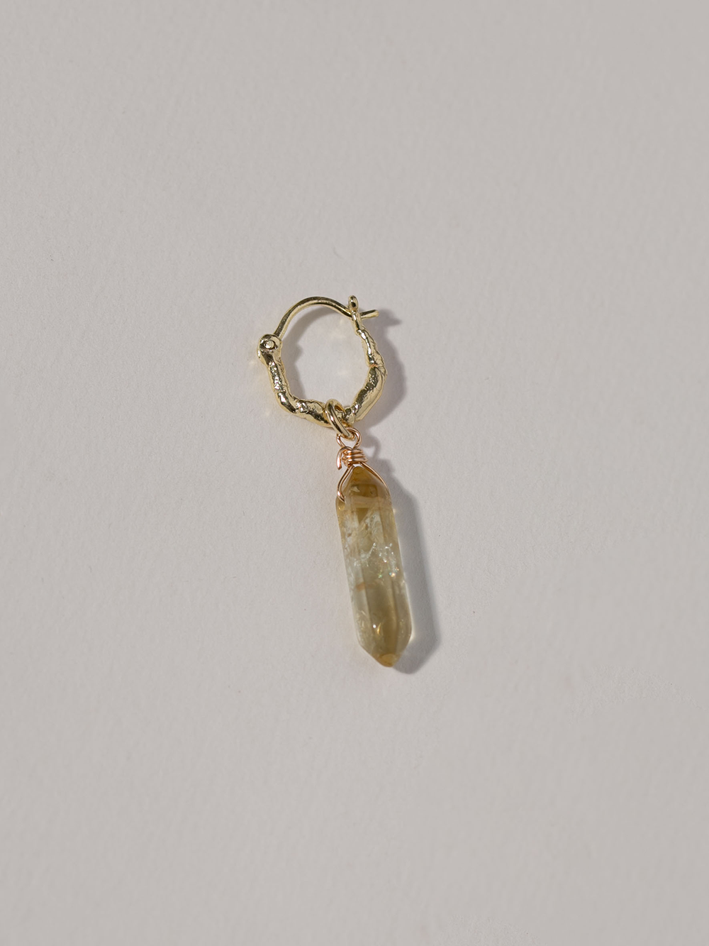 Sunny soldier - Citrine | 14K Gold Plated