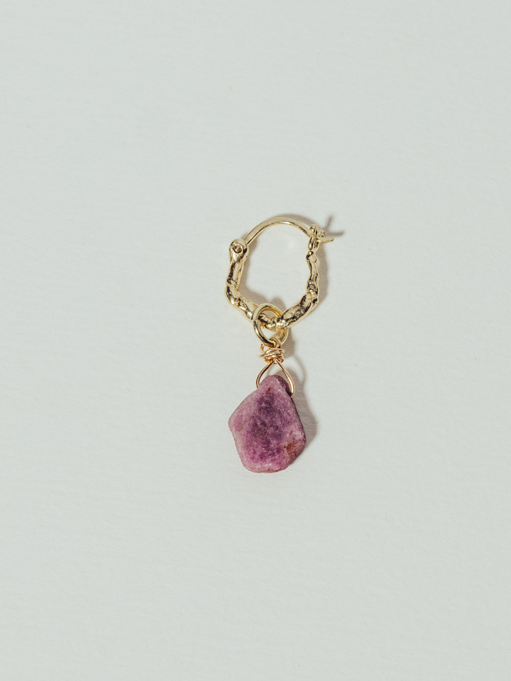 Sunny soldier - Ruby | 14K Gold Plated