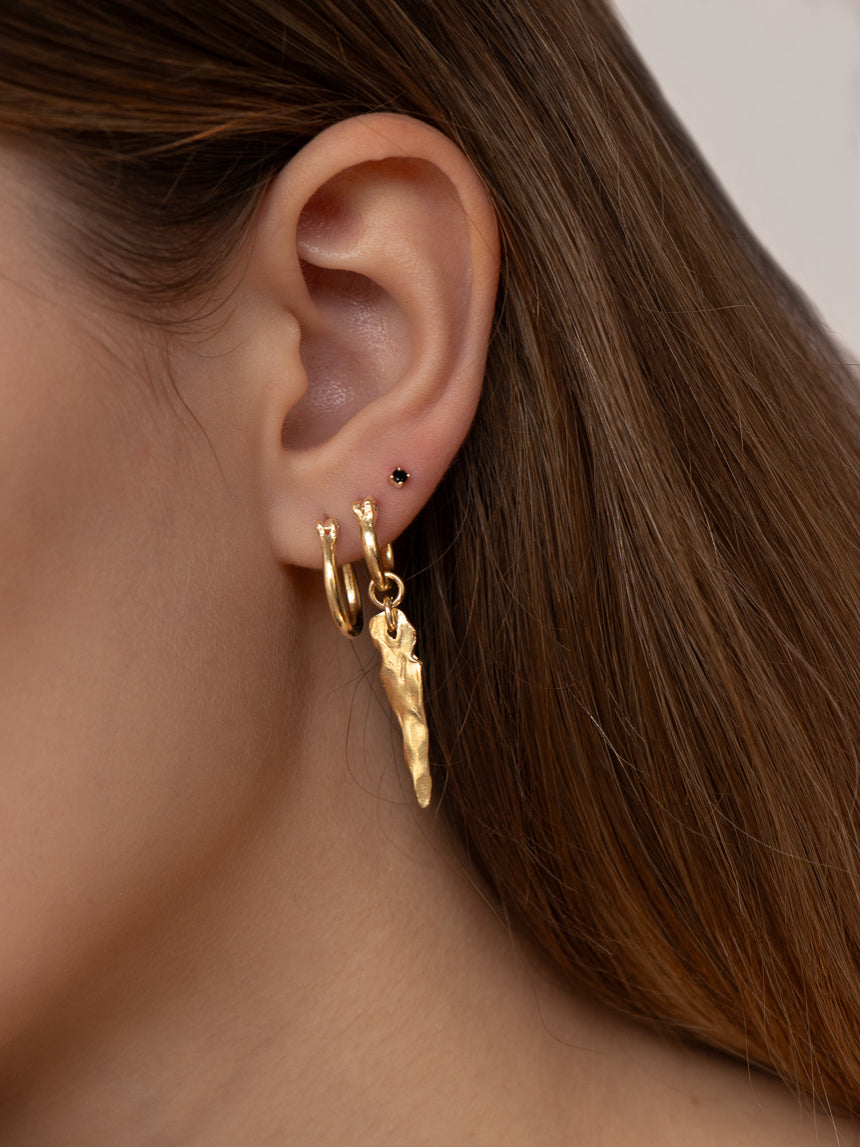 Born to fire | Gold Plated Silver