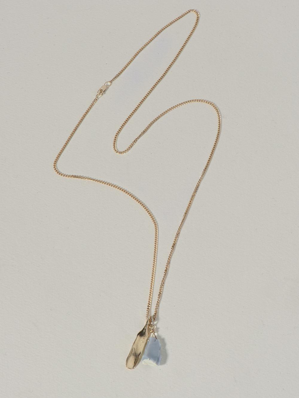 Together - Blue Opal | Gold Plated Silver