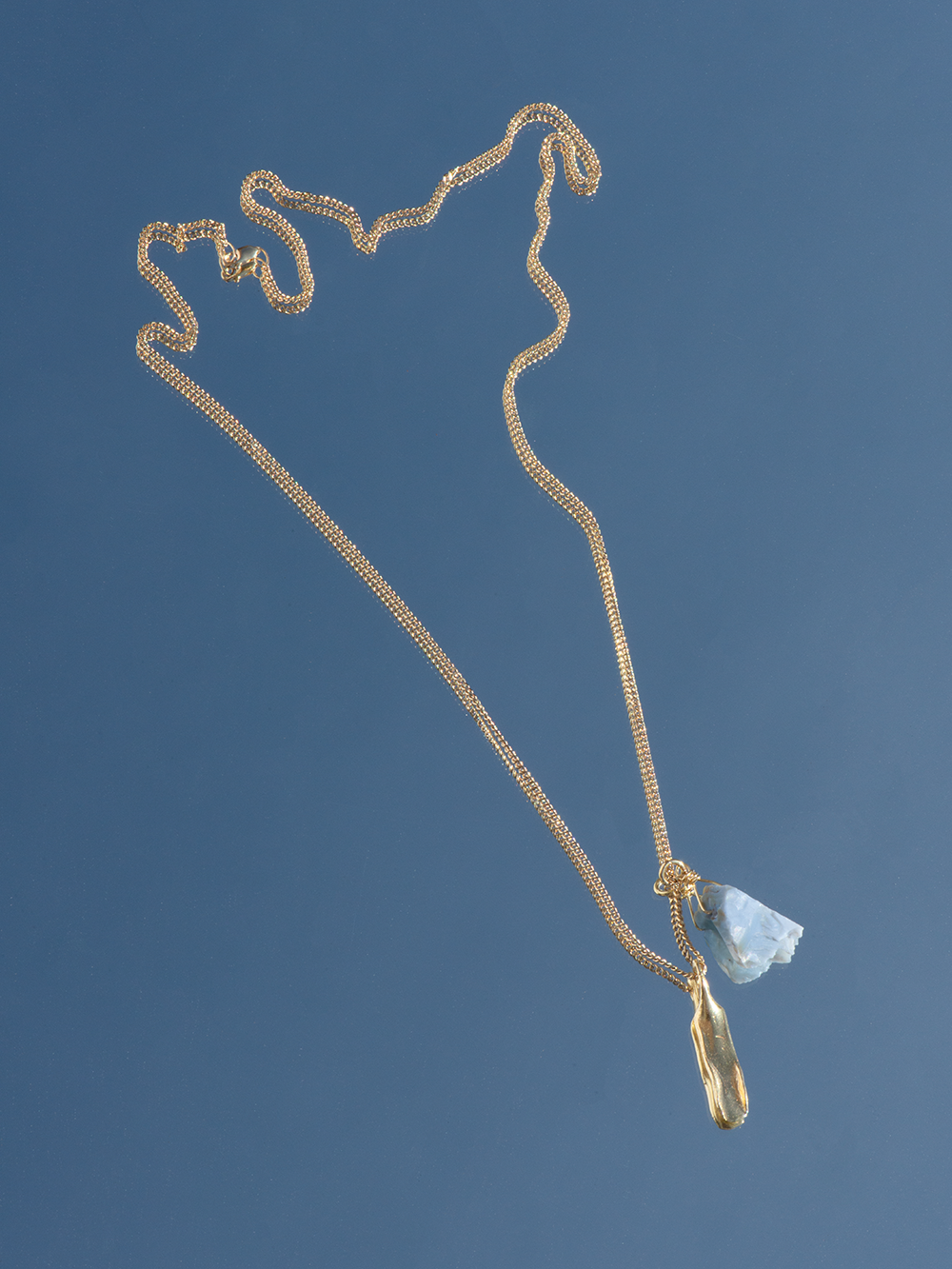 Together - Blue Opal | Gold Plated Silver