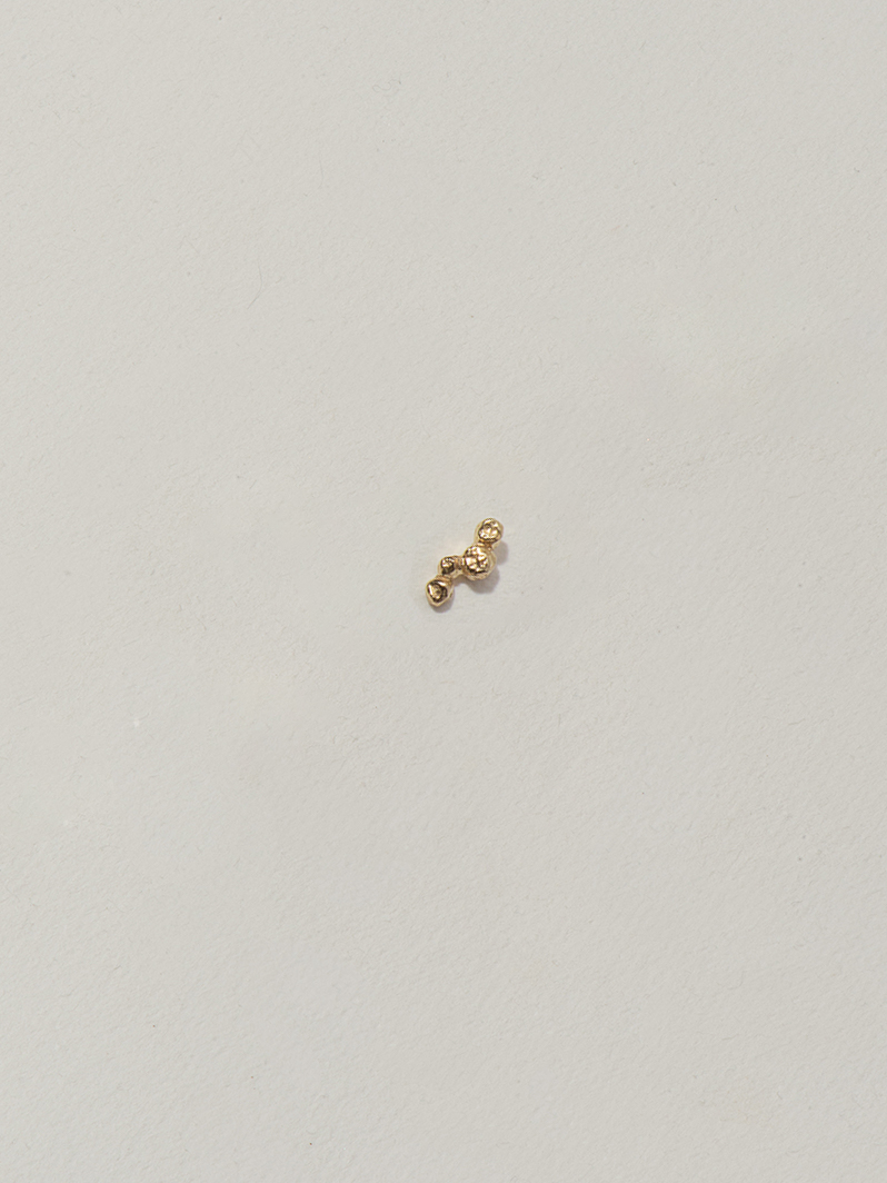 To the moon | Gold Plated Silver