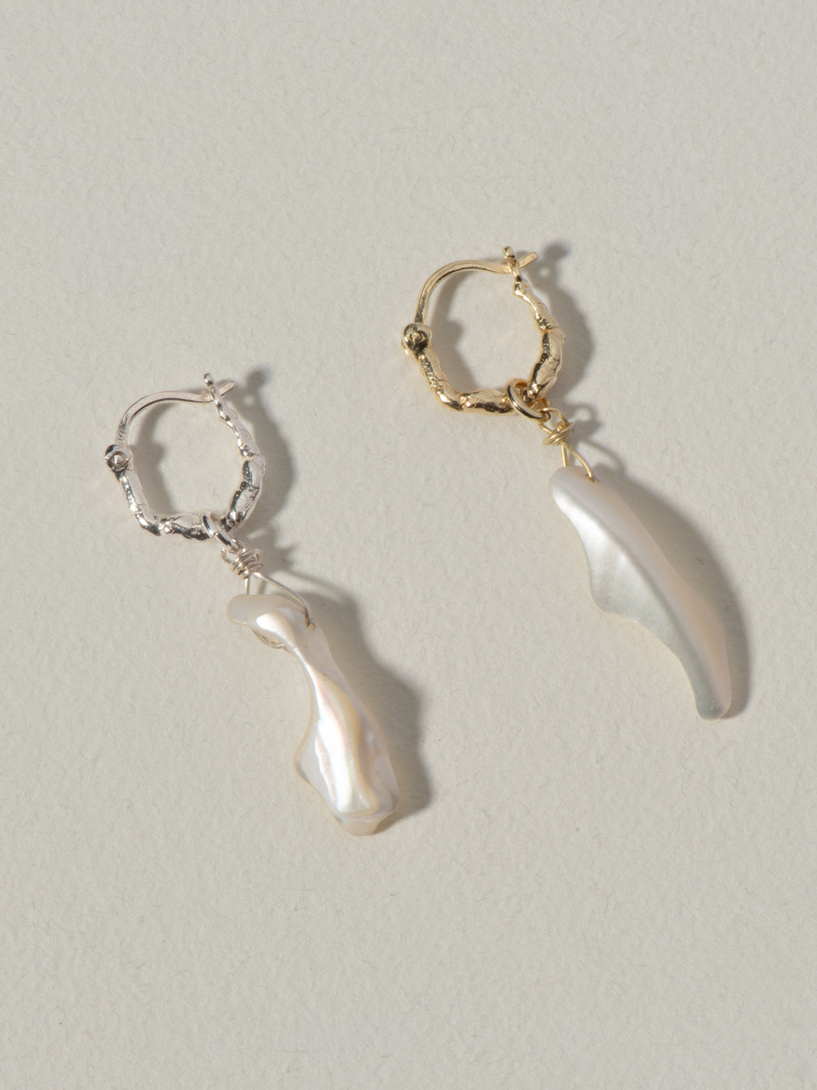 Sunny soldier - Mother of Pearl | Gold Plated Silver
