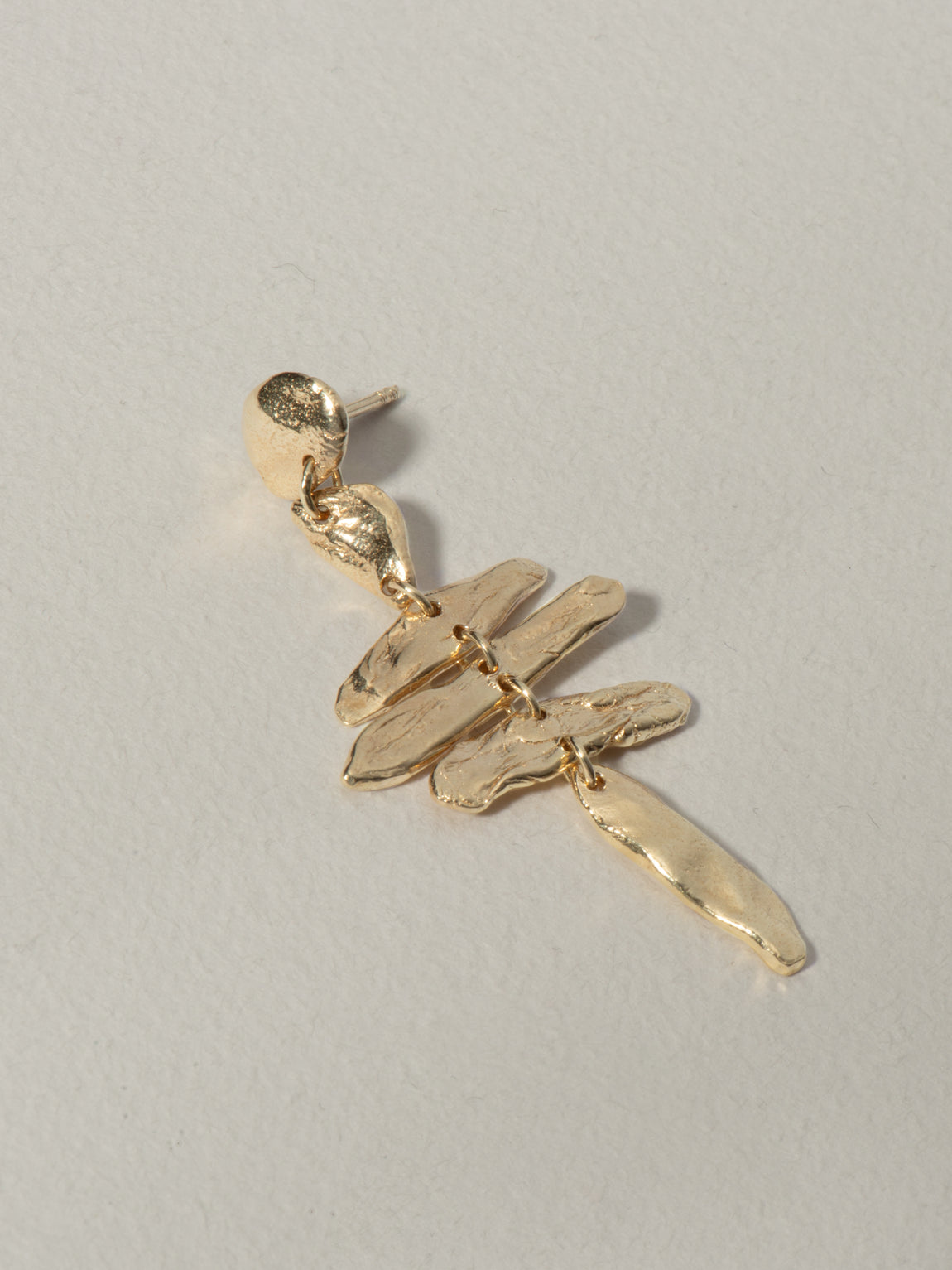 Night bird | Gold Plated Silver