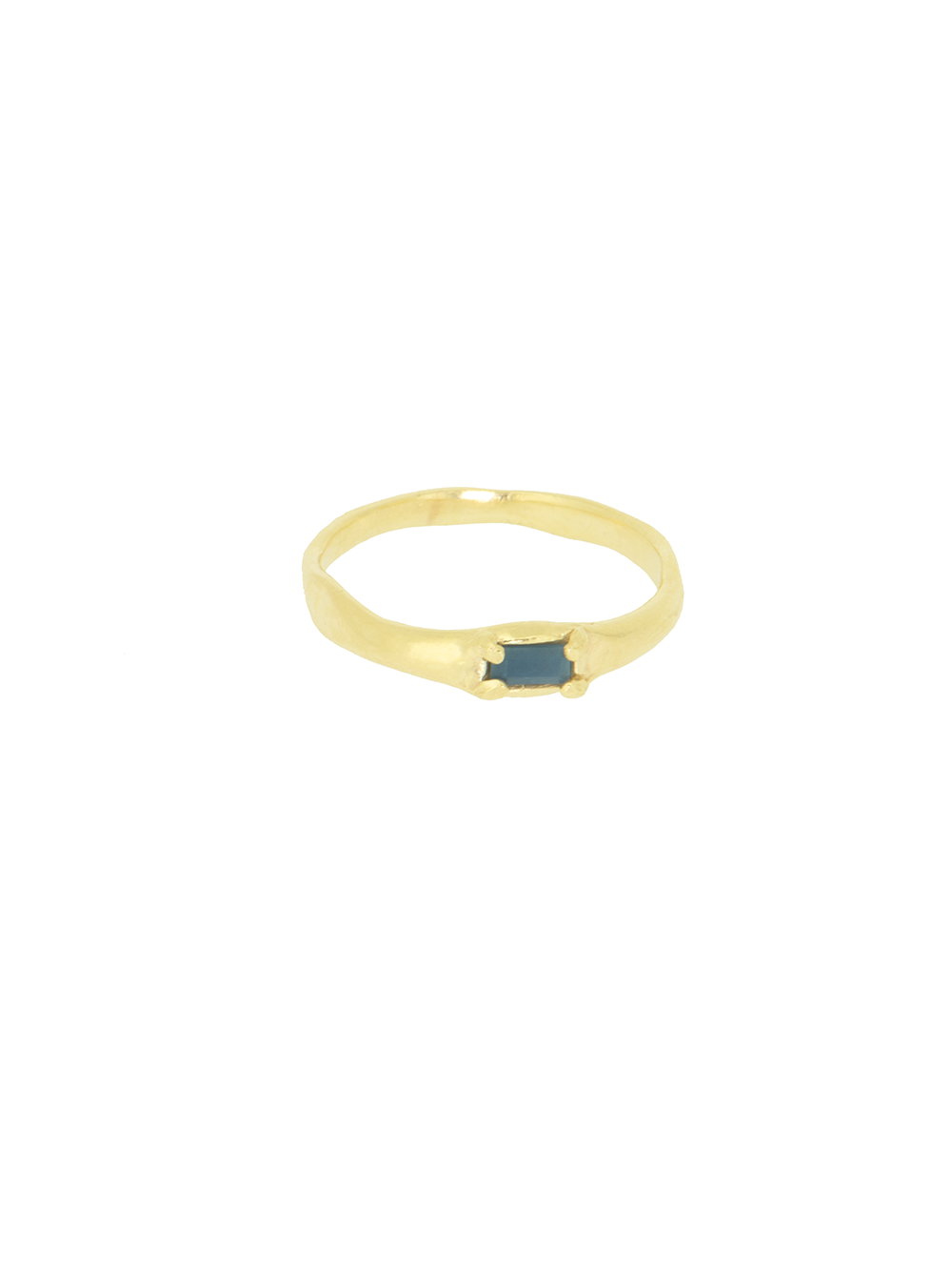 California - Blue Opal | Gold Plated Silver