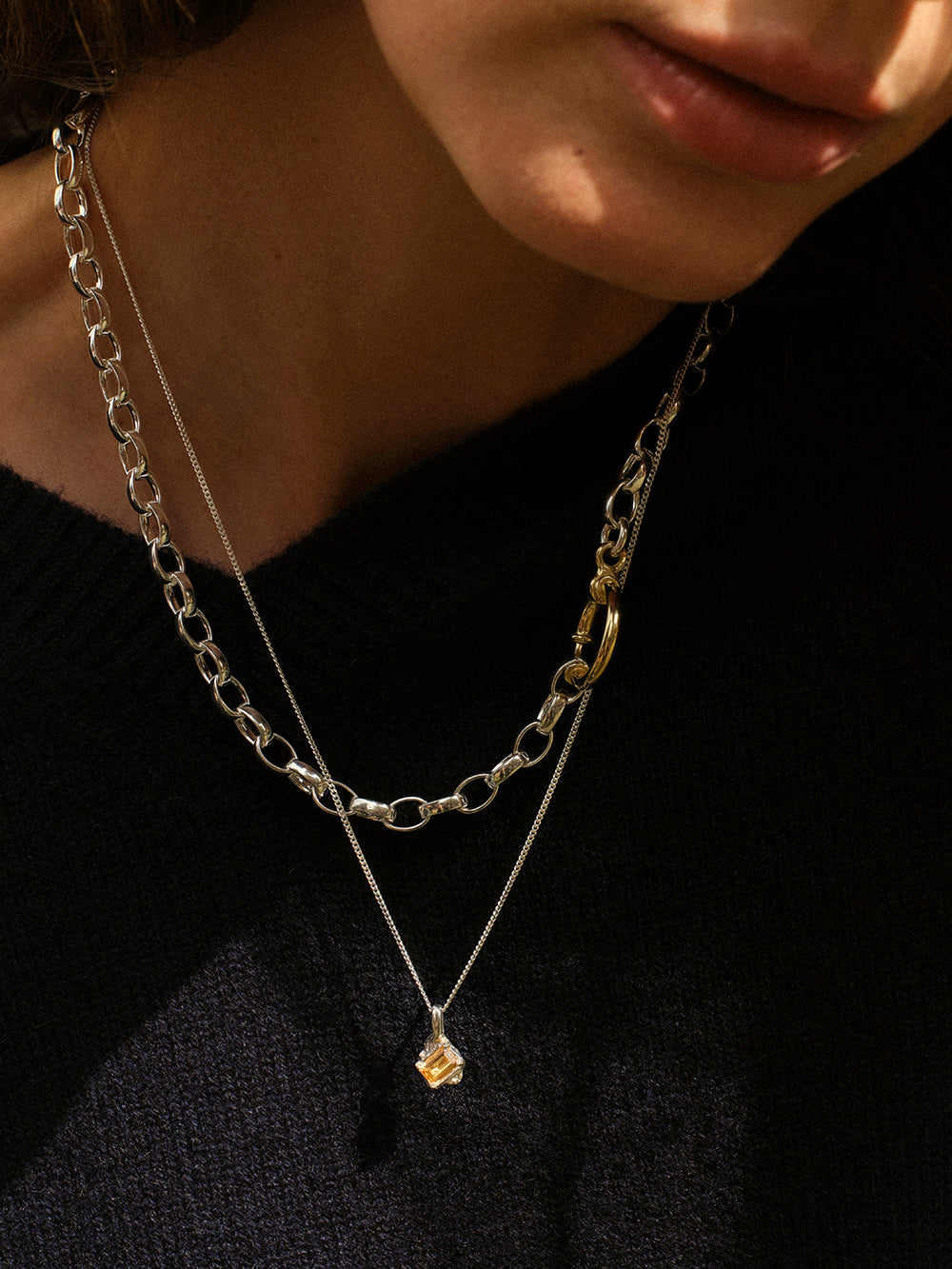 West side | Gold Plated Silver