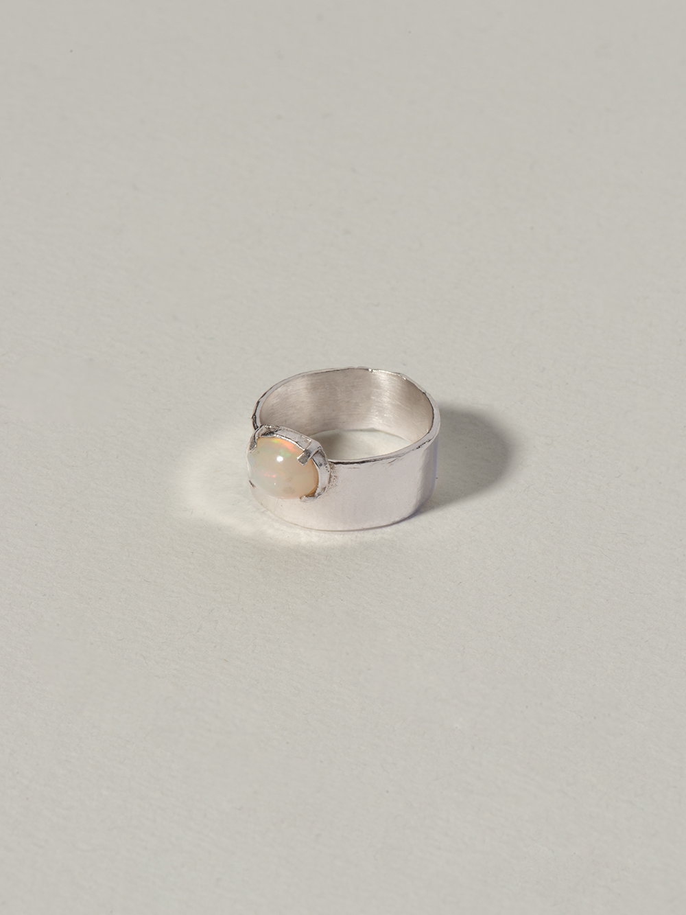 Wild fire - White Opal | 925 Sterling Silver