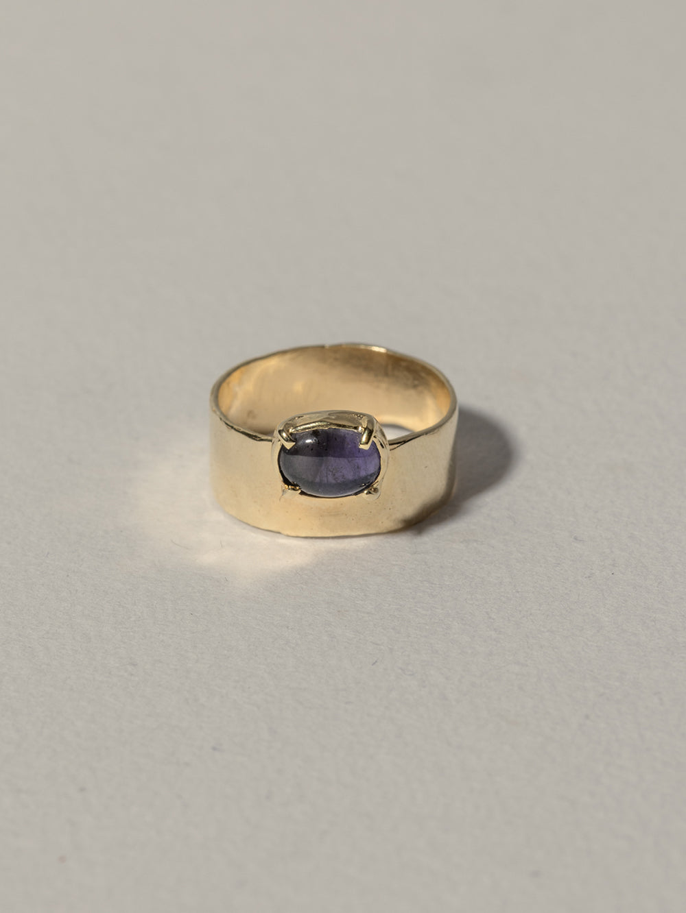 Wild fire - Iolite | Gold Plated Silver
