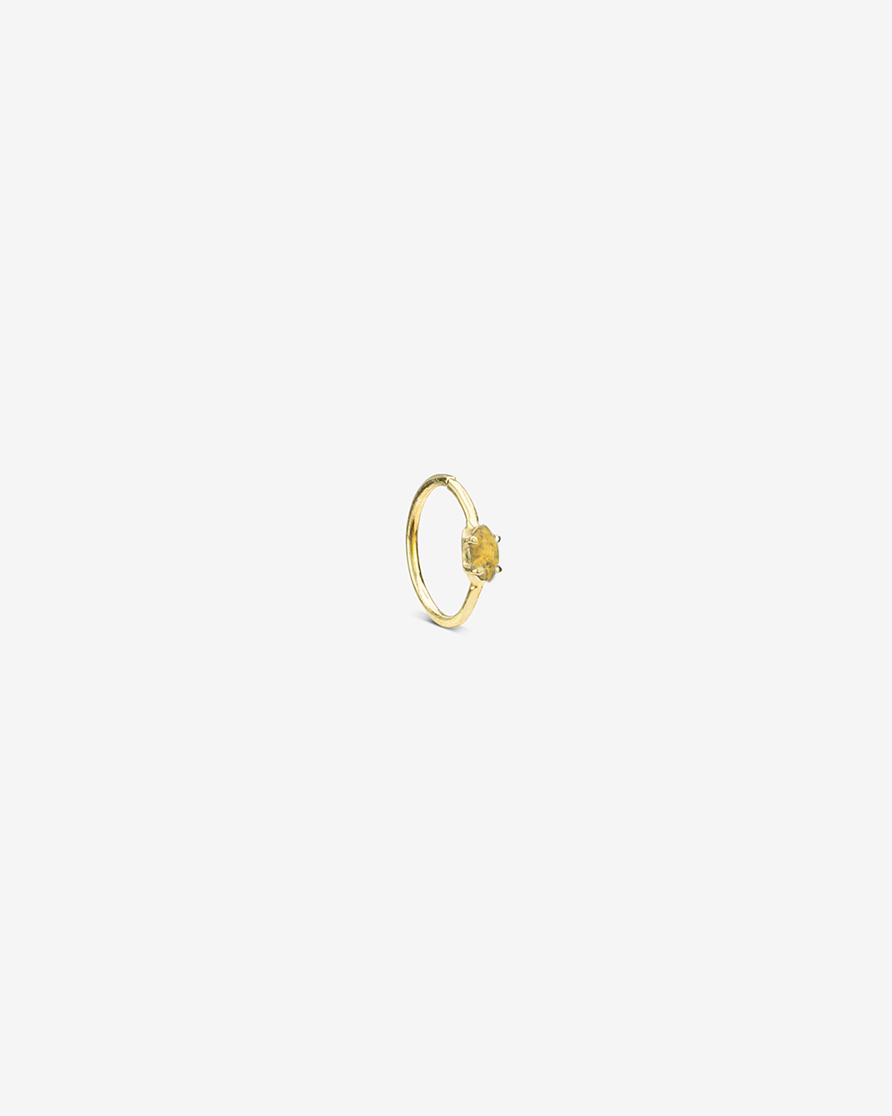 Yellow eyes | Gold Plated Silver