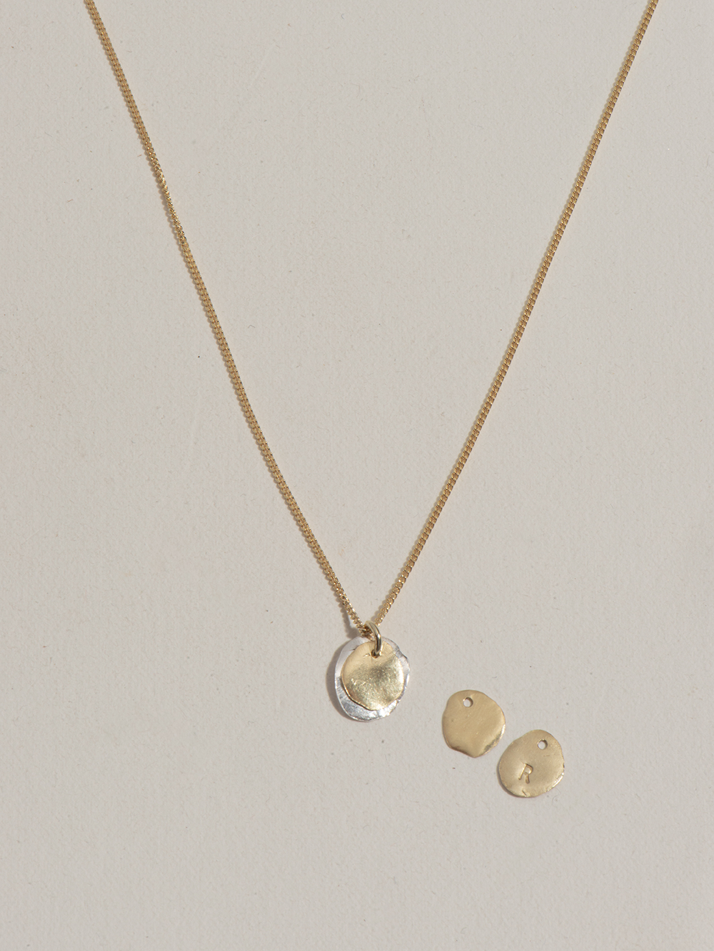 Yours & mine | Gold Plated Silver