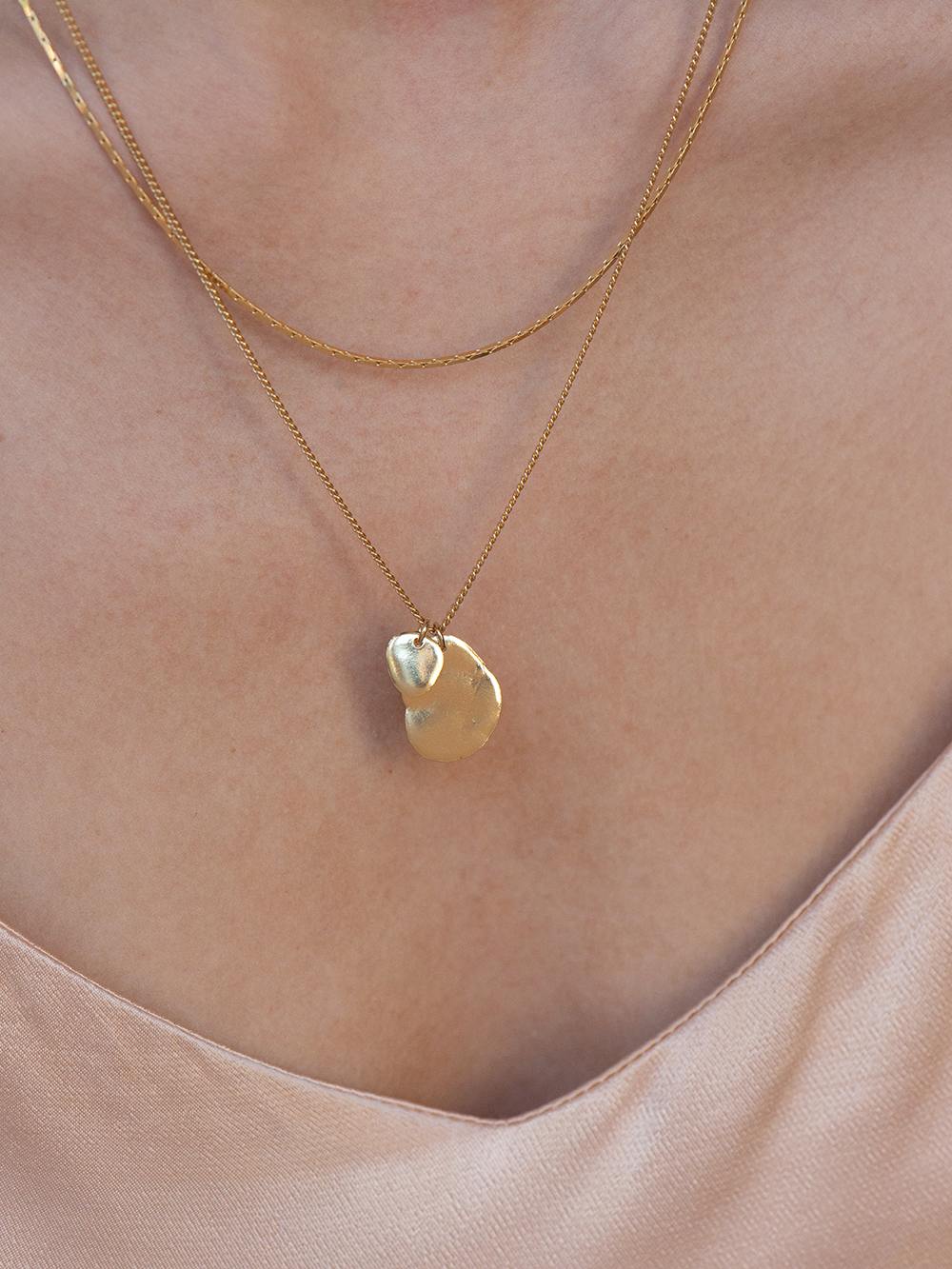 Baby and I | Gold Plated Silver