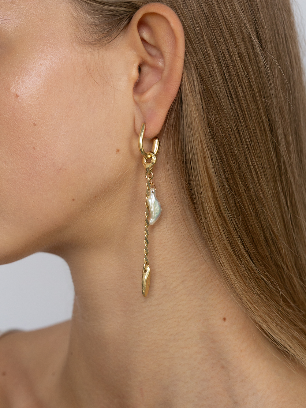 Rebel - Pearl | 14K Gold Plated