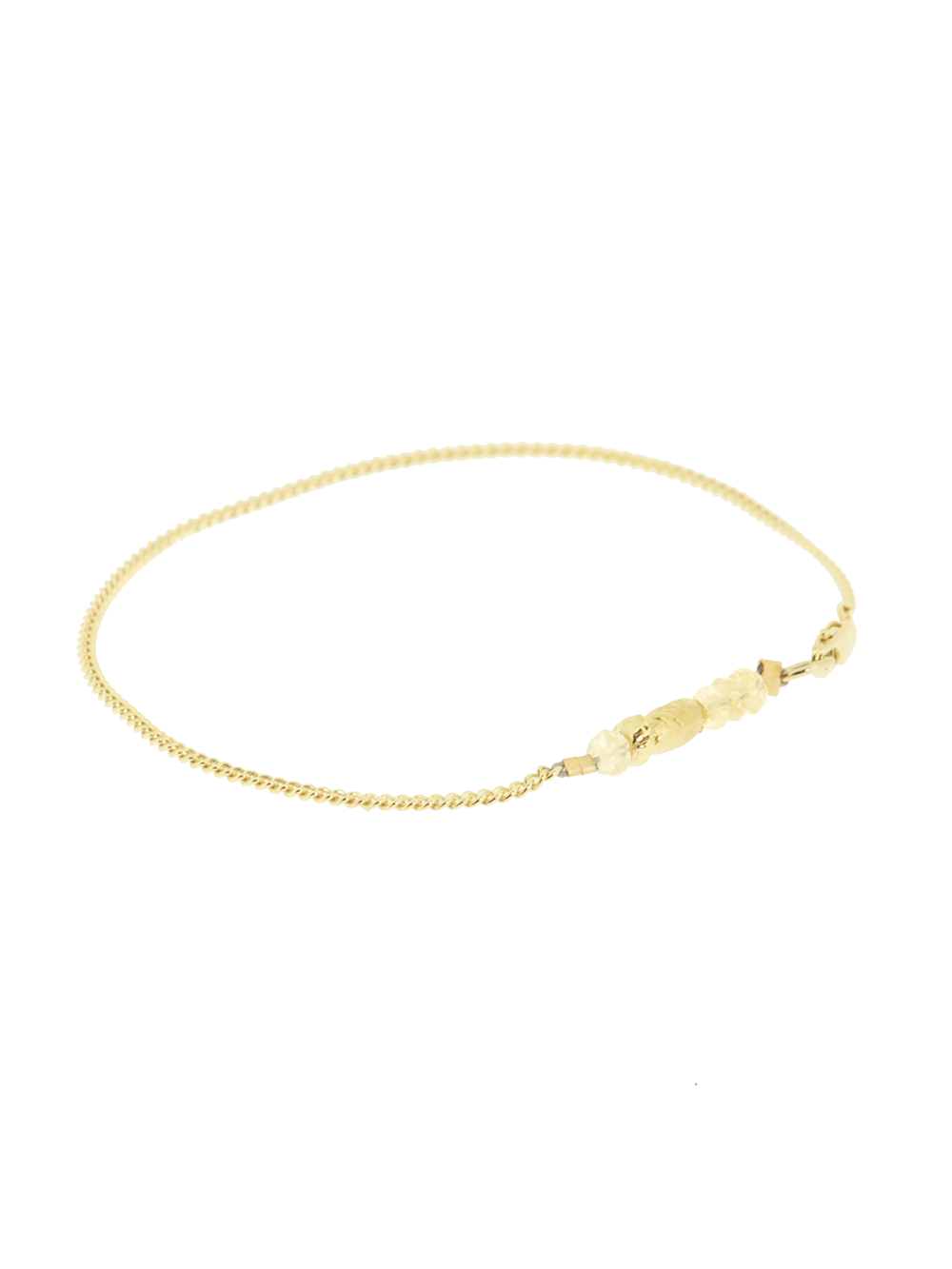 Sea dreamer - Citrine | Gold Plated Silver