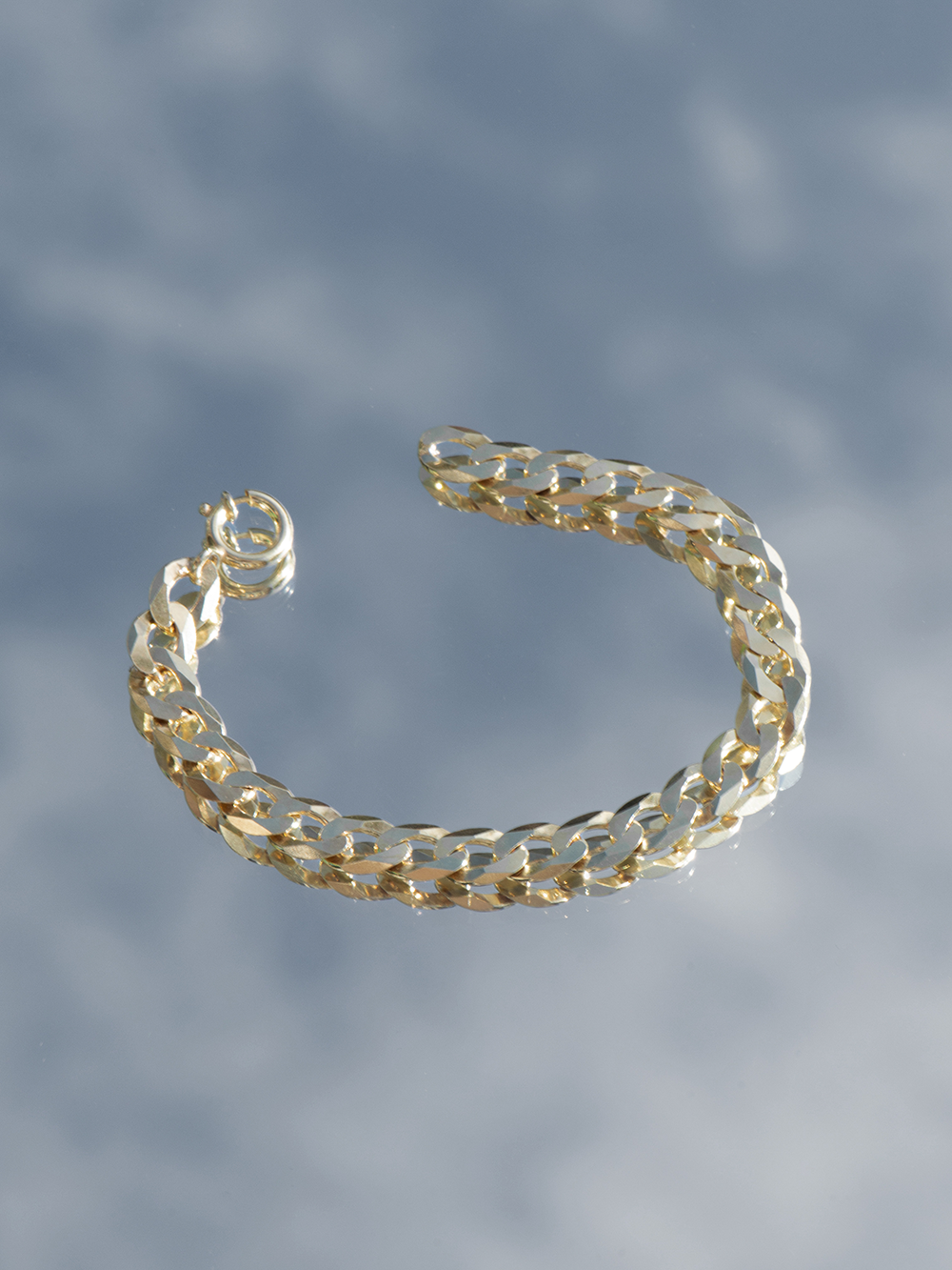 Fire of Love L | Gold Plated Silver