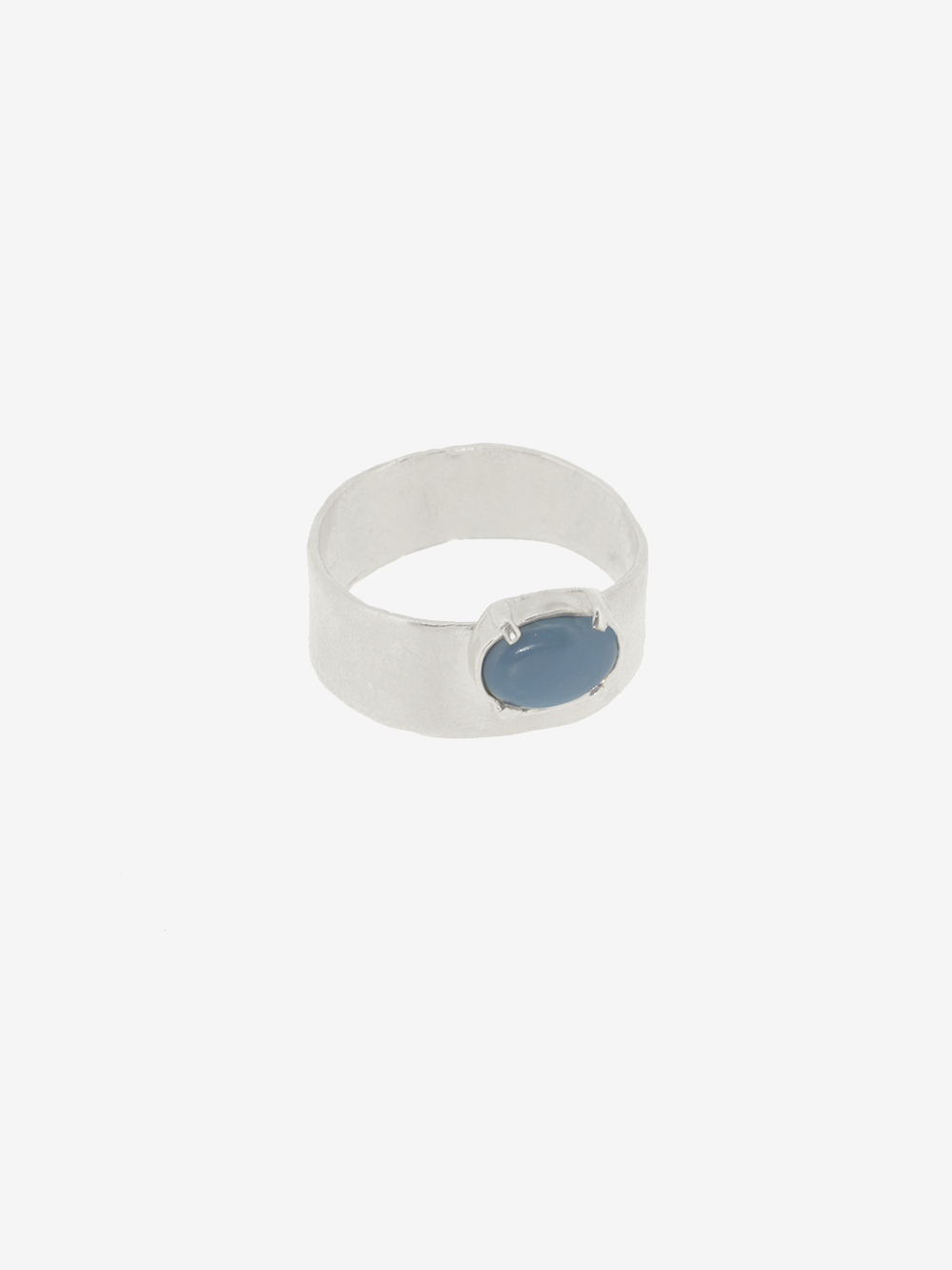 Wild fire - Milky Blue Opal | 925 Sterling Silver