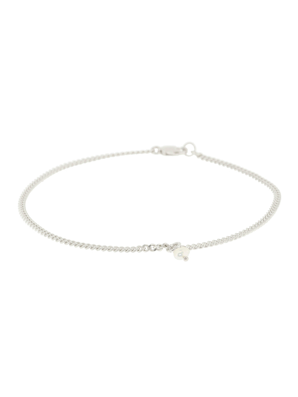 Ankle Pearl | 925 Sterling Silver