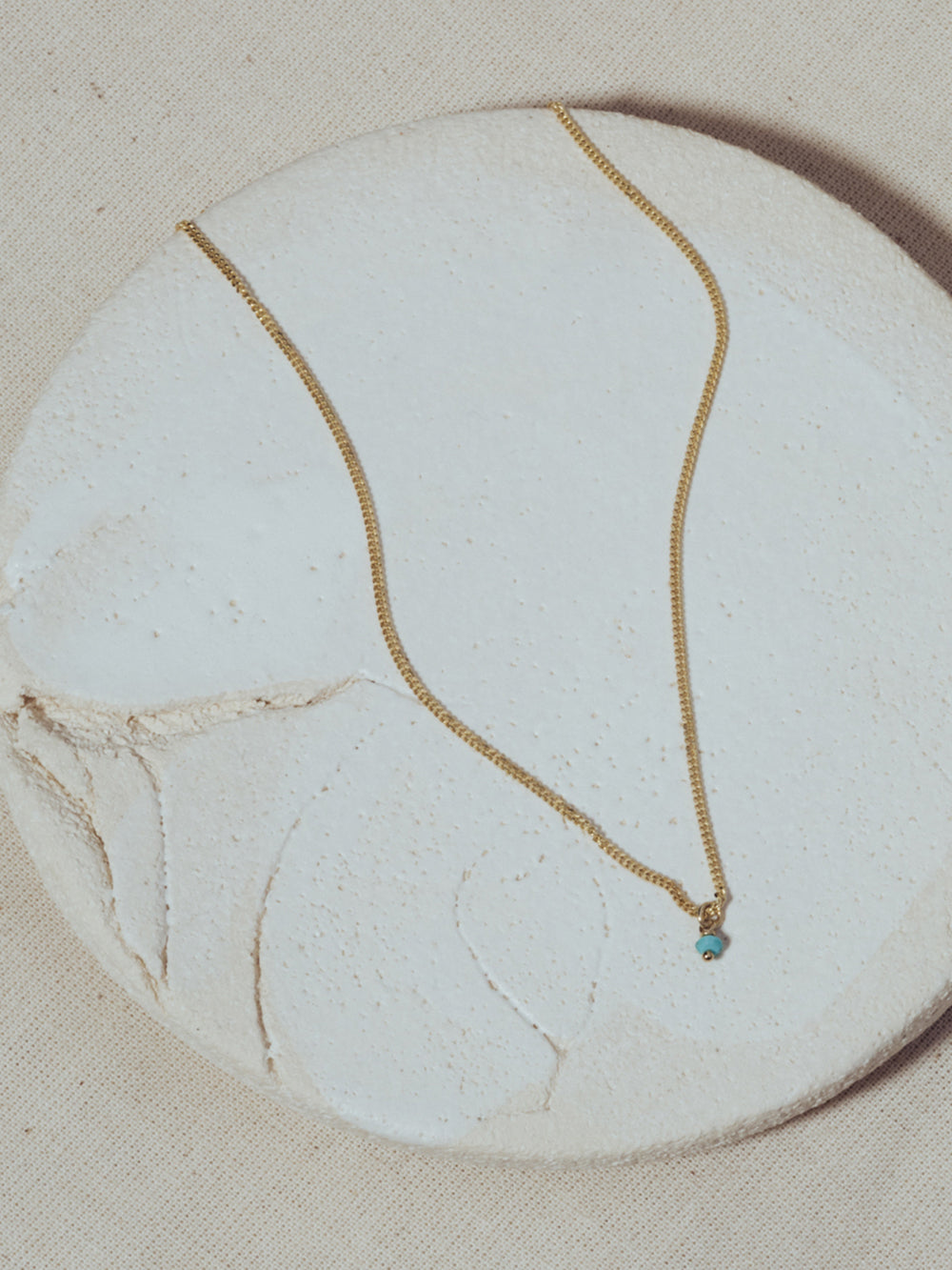 Birthstone December - Turquoise | 14K Solid Gold