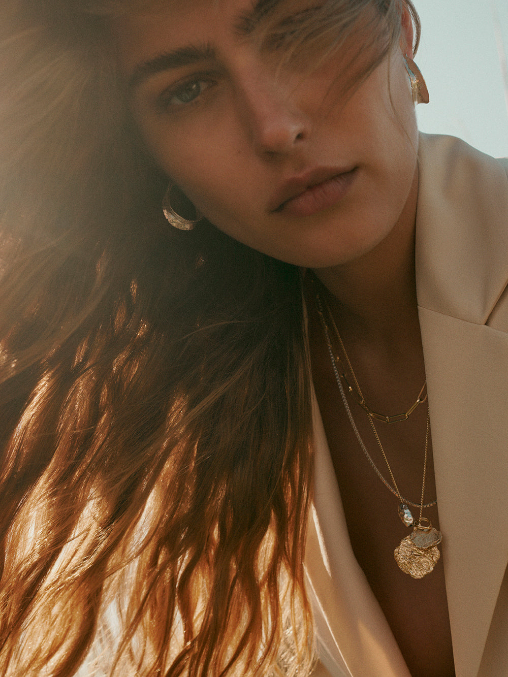 Edgy | Gold Plated Silver