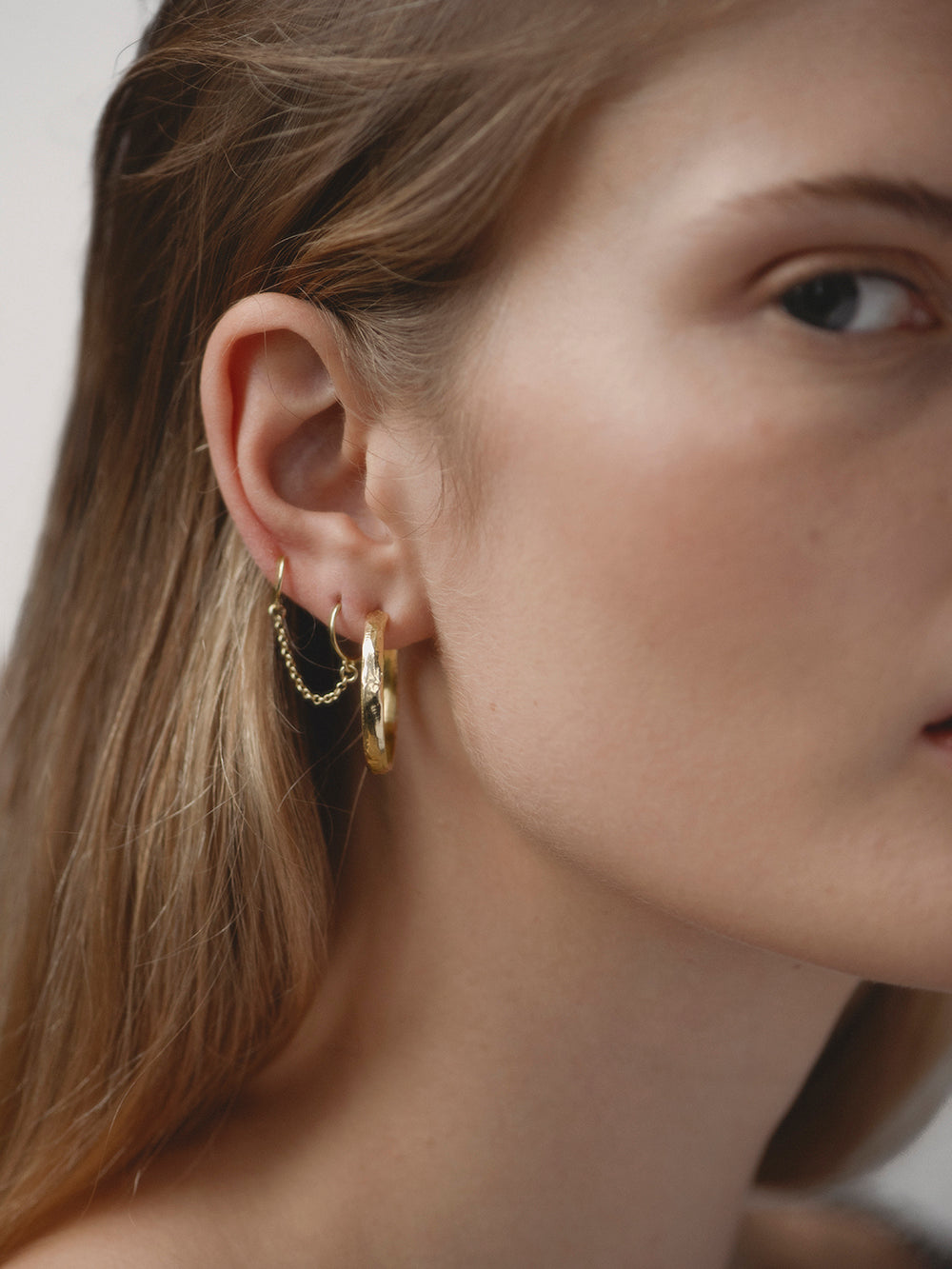 Side to side | Gold Plated Silver