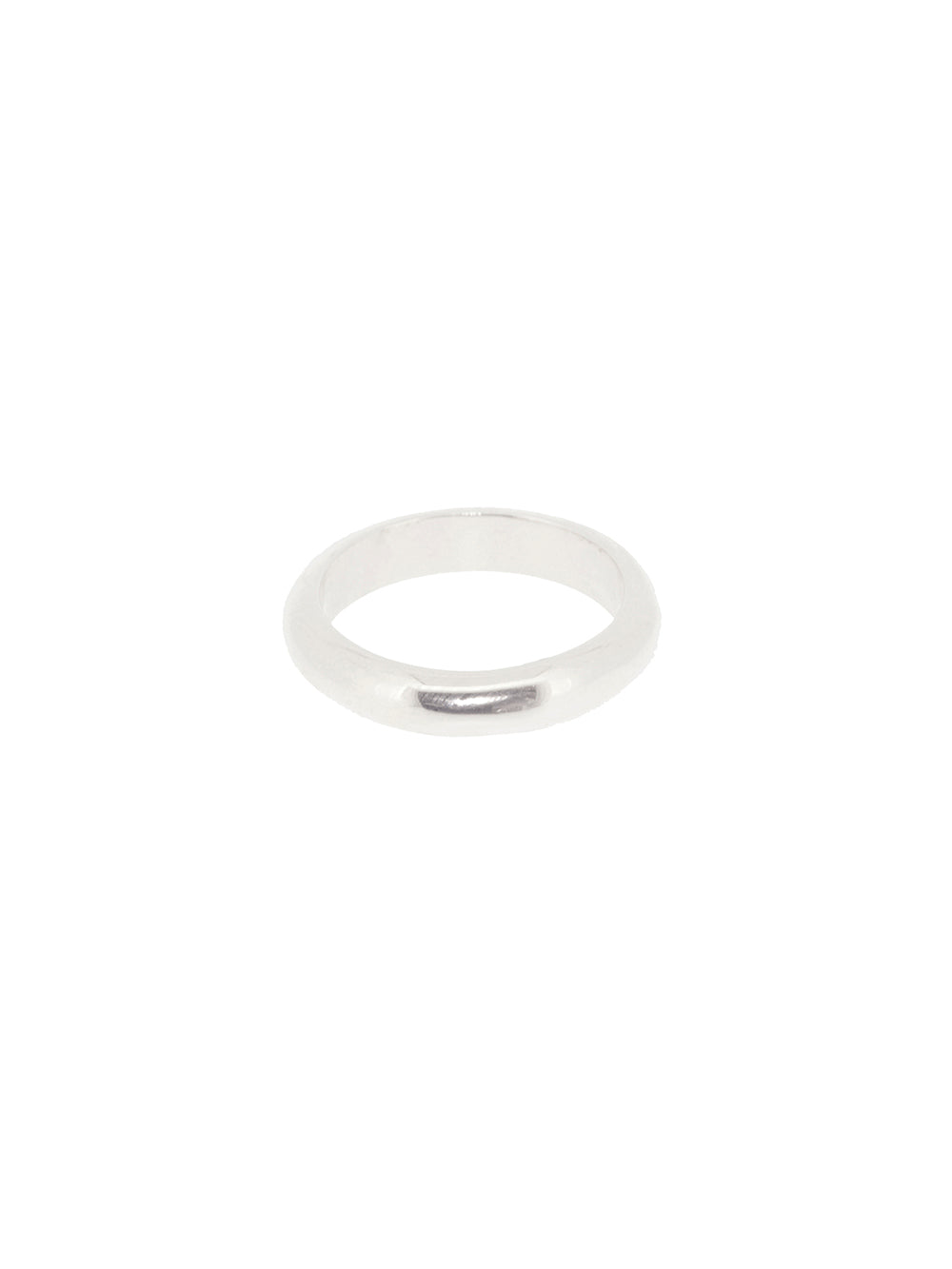 Natural half round | 925 Sterling Silver